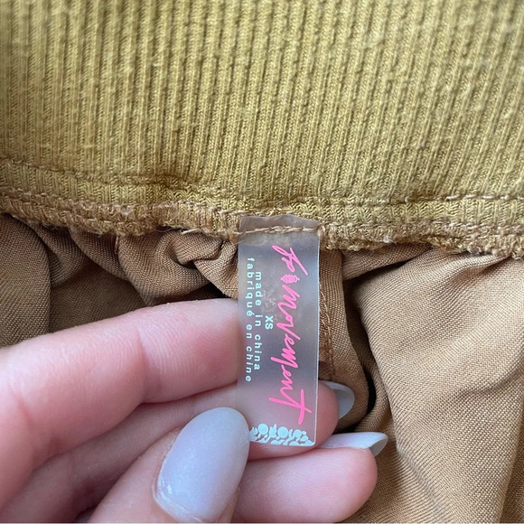 Free People Movement Vapor Pants Golden Gaze - Picture 10 of 12